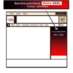 Bannière Akoma® XXXL - 455x780px